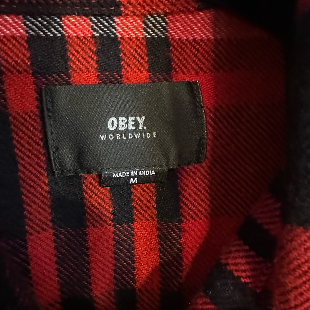 Obey button up - Picture 2 of 3